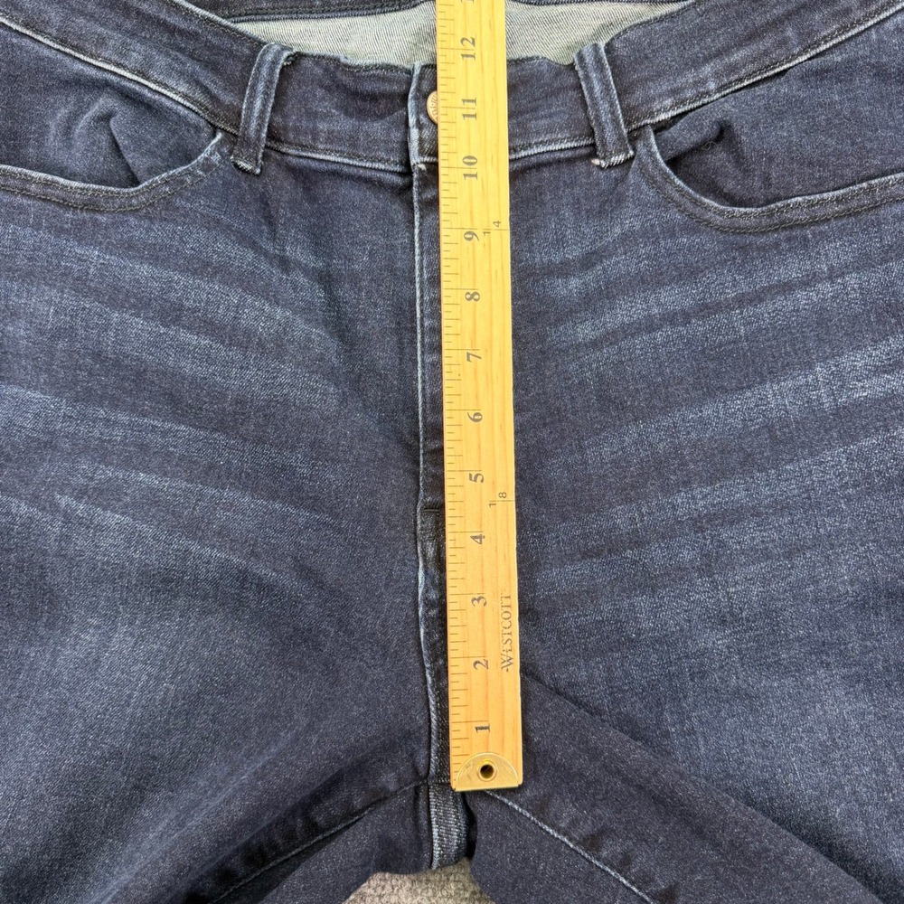 Judy Blue Jeans Womens 18W (Fits 36x29) Boyfriend Fit Stretch Denim Dark Wash - Picture 11 of 14
